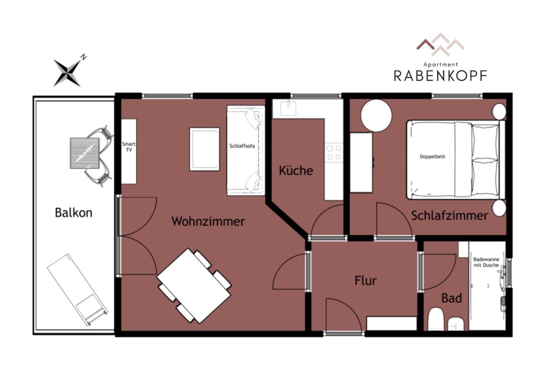 Das Bergquartier - Ferienwohnung Rabenkopf Oberau  Buitenkant foto